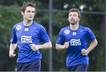 Оба новичка провели время с командой в Австрии, а скоро вернуться в Днепропетровск. Фото с сайта footballfan.com.ua