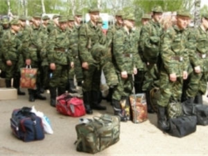 Призывники мечтают пополнить ряды украинской армии, чтобы потом устроиться на работу. Фото с сайта kp.ua