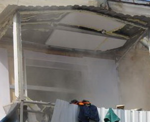 Взорвавшаяся квартира на Рабочей. Фото: МЧС