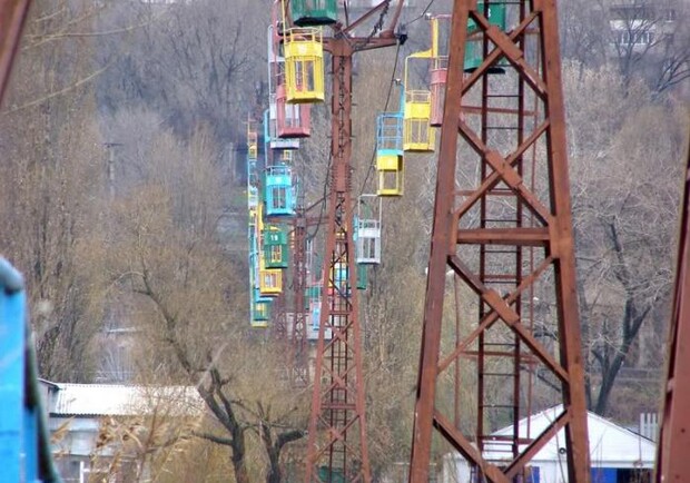 Во сколько обойдется ремонт днепропетровской канатки решат харьковские специалисты. Фото: wikimapia.org
