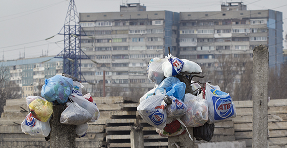 Мусор в Днепропетровске - серьезная проблема. Фото: Денис Моторин