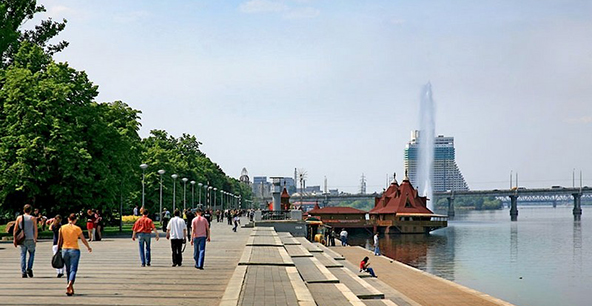 День города в Днепропетровске. Фото: wikigeo.org