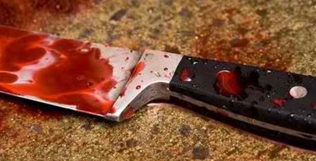 Нож сторожа стал орудием убийства. Фото: amen.gr 