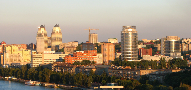Днепропетровск уже давно не миллионник. Фото с сайта wikimedia.org