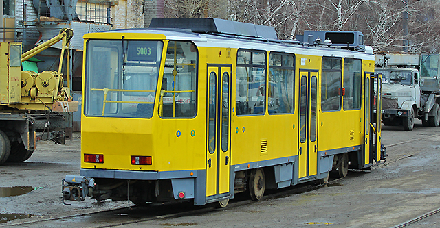 Трамваи будут без кондукторов. Фото Дениса Моторина