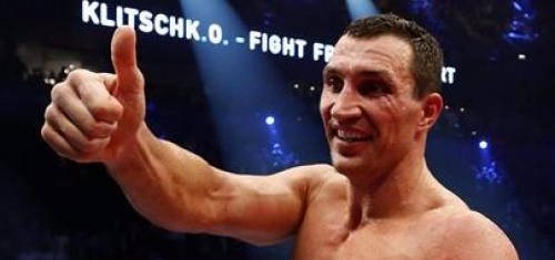 Очередная победа Кличко. Фото с сайта sport-express.ua