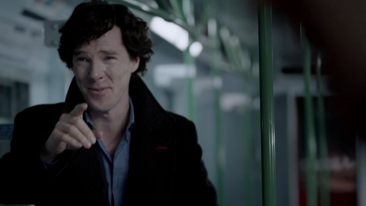 Кадр из сериала Шерлок