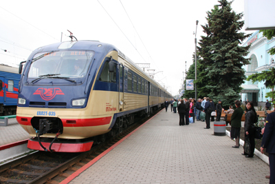 Поезд на Харьков пока не очень популярен. Фото с официального сайта ДЖД.