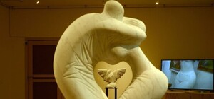 Скульптура Алексея Владимирова Застывшая музыка любви