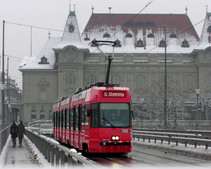 Старым трамваям идет замена.
Фото с сайта ИА Новый Мост