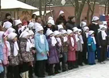 Рождественские каникулы «по-казацки».
Фото с сайта Первого национального телеканала.