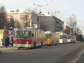 Троллейбус протаранил 5 машин. Фото с сайта upload.wikimedia.org