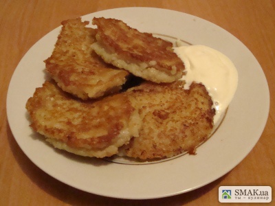 Картофельно-морковные оладьи