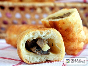 Пирожки с грибами