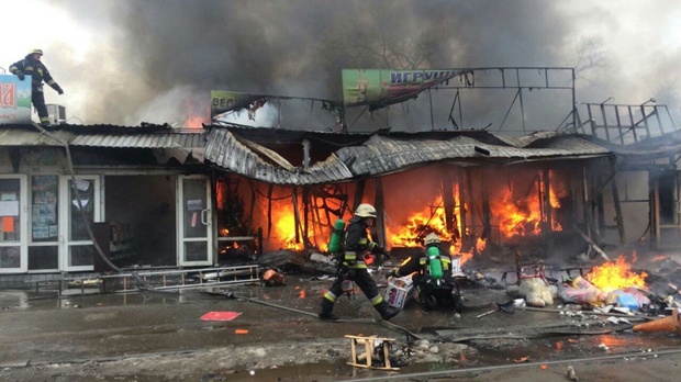 В результате пожара никто не пострадал. Фото: пресс-служба ГУ ГСЧС Украины в Днепропетровской области
