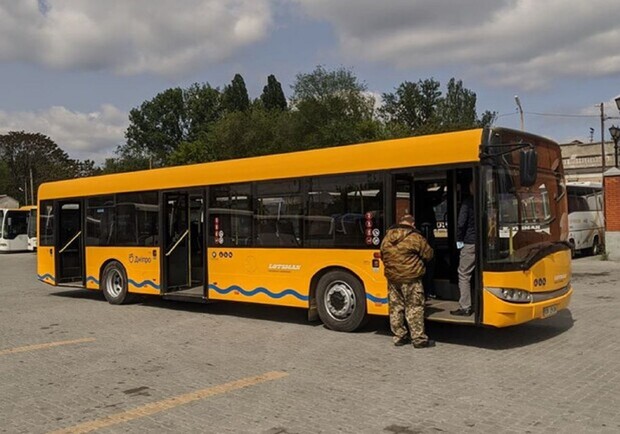 Какой дизайн появился у днепровских автобусов / фото: Fb Mikhaylo Tonkonogyi