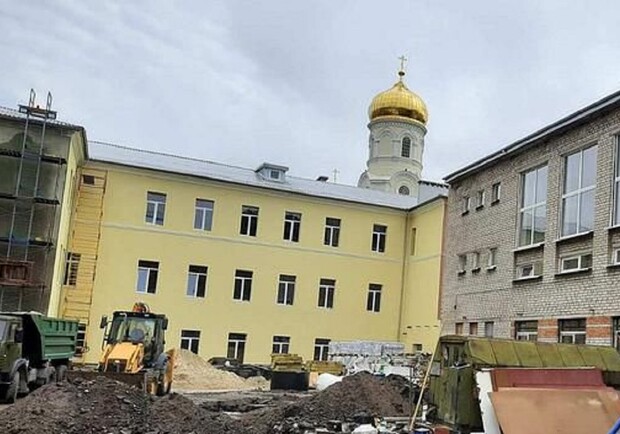 В Днепре реконструируют Мариинскую гимназию/ фото: пресс-служба Днепропетровской ОГА.