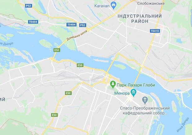 В Днепре утвердили новый порядок переименования улиц / фото: Google maps