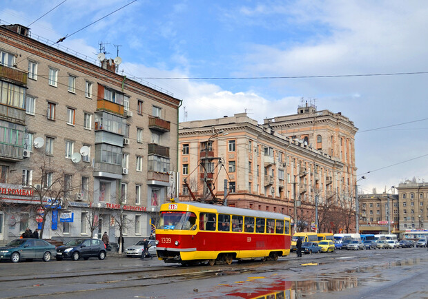 Трамвай 11 поменяет маршрут / фото: Днепровский электротранспорт