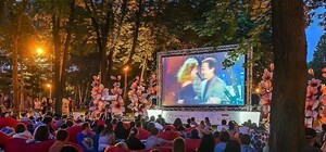 В парке Шевченко показывают короткометражки