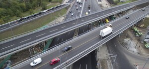 Можно ехать: на Оболони открыли движение по двум путепроводам