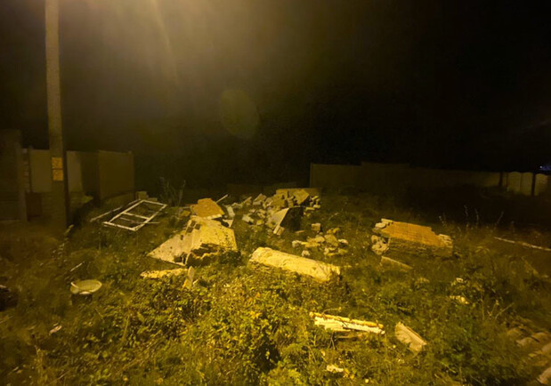 В Днепре ночью взорвался дом / фото: ГСЧС
