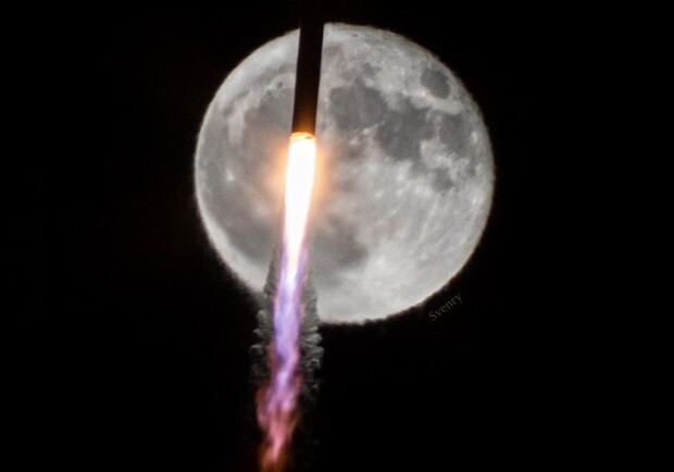 Как в космос полетела ракета с двигателем Южмаша - фото: Instagram Стива Райса