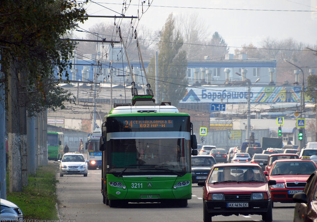 Два троллейбуса на Салтовку изменят маршруты, еще один — не ходит. Фото: gortransport.kharkov.ua