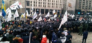 Продолжение протестов: в центре Киева митингуют ФОПы с медиками