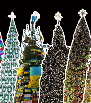 Елки десятилетия: какими были главные новогодние красавицы Украины в 2010-х