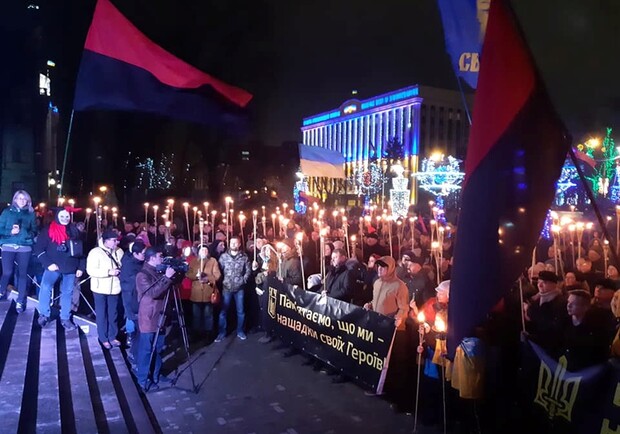 В Днепре пройдет факельное шествие / фото: фб Олег Чистопольцев