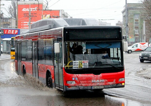 Как будет работать общественный транспорт в Днепре во время локдауна / фото: tg Департамент транспорту ДМР