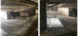 Обошлось без пострадавших: в переходе на Майдане Незалежности обвалился потолок