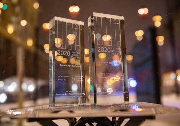 Освітлення вулиці Короленка у Дніпрі стало першим українським переможцем міжнародної премії «LIT Awards» - фото