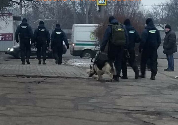 На Калиновском заметили много полиции / фото: fb Юлия Шишка