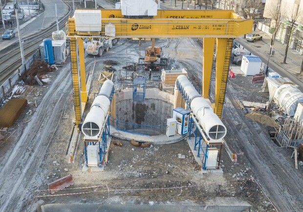 Строительство метро в Днепре - фото: metro.dp.ua