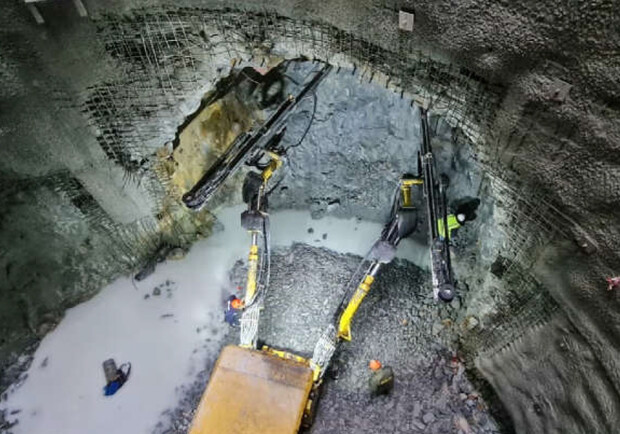 Строительство метро в Днепре: как сейчас выглядят тоннели внутри - фото: metro.dp.ua