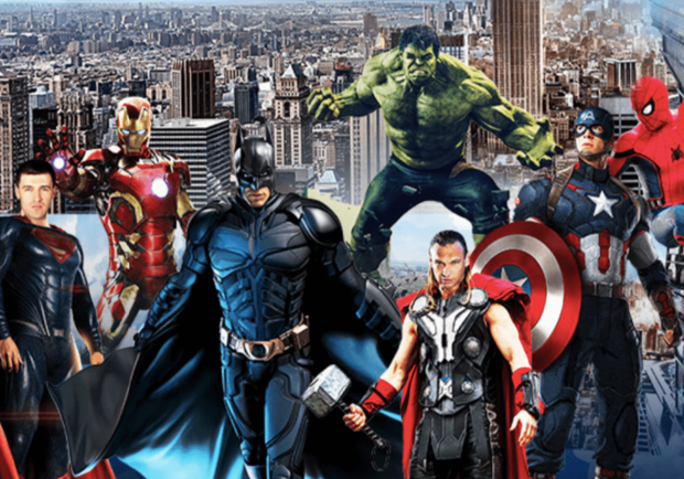 Супергерои спасают мир - фото