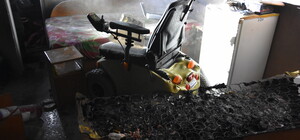 Ночью горел санаторий на Куяльнике: пострадал мужчина с инвалидностью