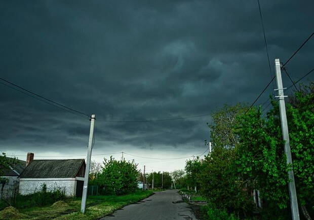 В Днепропетровской области бушевала непогода - фото: fb Александр Карпенко