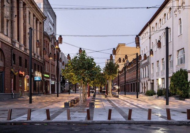 Улица Короленко заняла 2-е место на Всеукраинском конкурсе урбанистики - фото: fb Yevhenii Urban