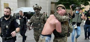 Полиция задержала Голосеевского стрелка: он устроил пожар в своей квартире