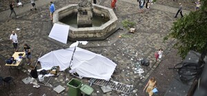 Не пий пиво: у Львові демонтують літні майданчики