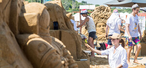 Фестиваль песчаных скульптур в Одессе: какие экспонаты победили 