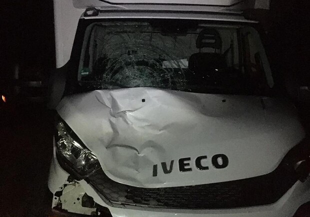 На трассе Днепр – Запорожье грузовик сбил насмерть пешехода - фото: ГУ НП