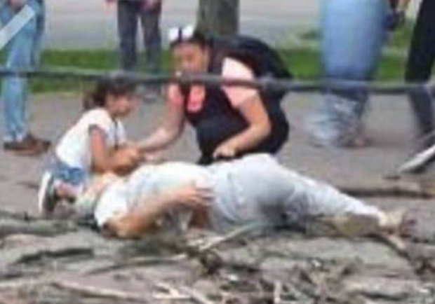 В сквере Героев дерево упало на мужчину: что говорят в КП "Горзеленстрой" - фото ХД