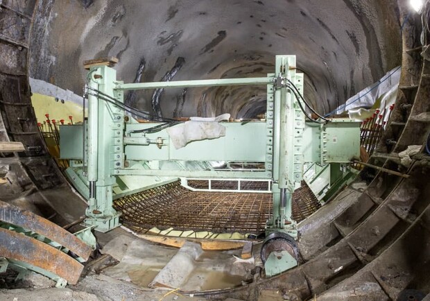 В Днепре обустраивают постоянное крепление тоннелей метро - фото: Артем Костюк