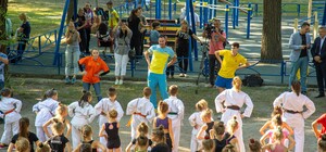 Круто: чемпион мира по фехтованию провел тренировку в 