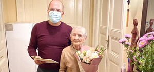 Львів'янці Ганні Марченко виповнилося 100 років: фото зі святкування