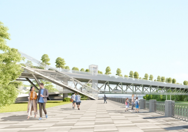 Есть тендер: в Днепре построят новый мост на Монастырский остров - фото: горсовет